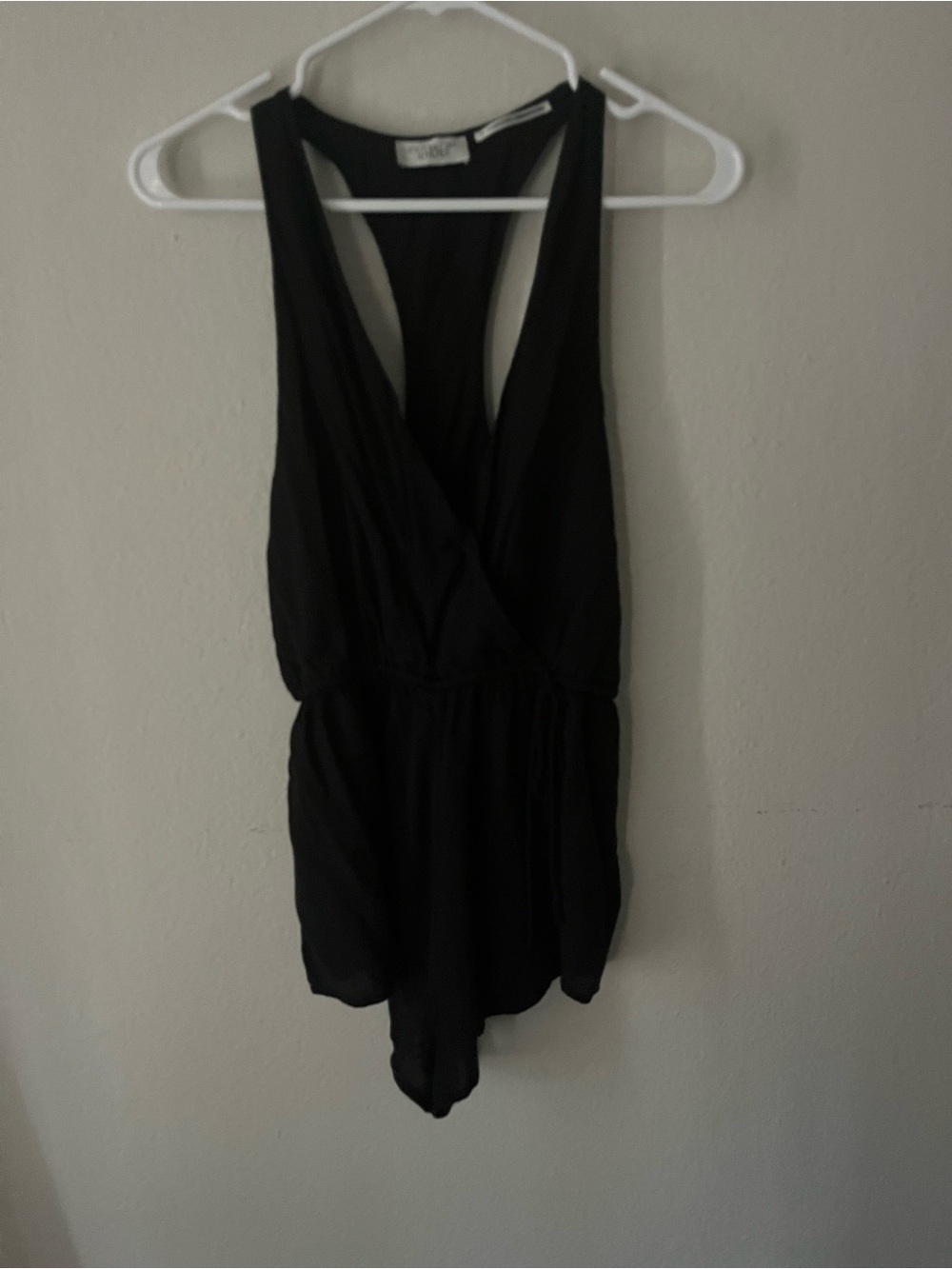Urban Outfitters Black Sleeveless Crossover Kids One-Piece